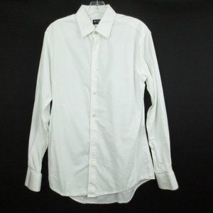 TIGER OF SWEDEN Farrell White Dress Shirt Button